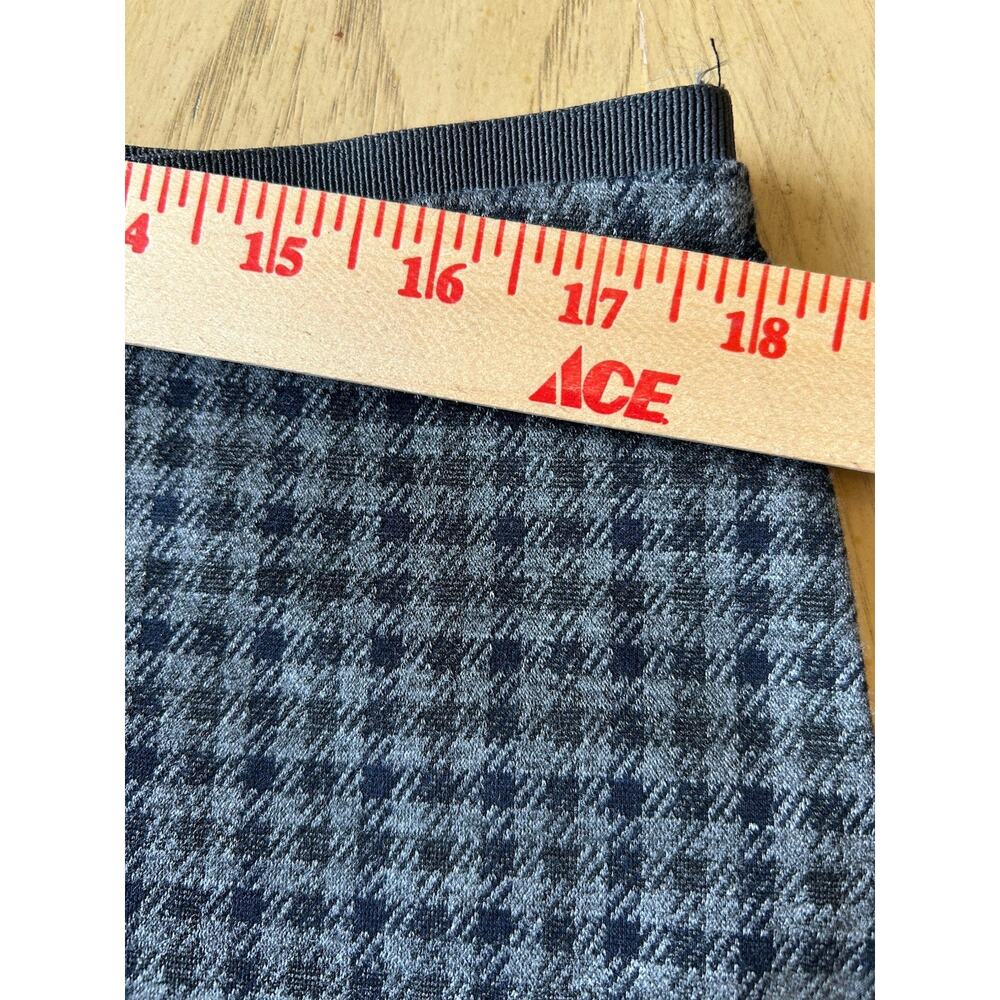 NWT J Jill Checker Plaid stretch wide leg pants petite L career comfy casual $89 - Picture 7 of 15